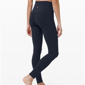 lululemon navy align leggings size 8